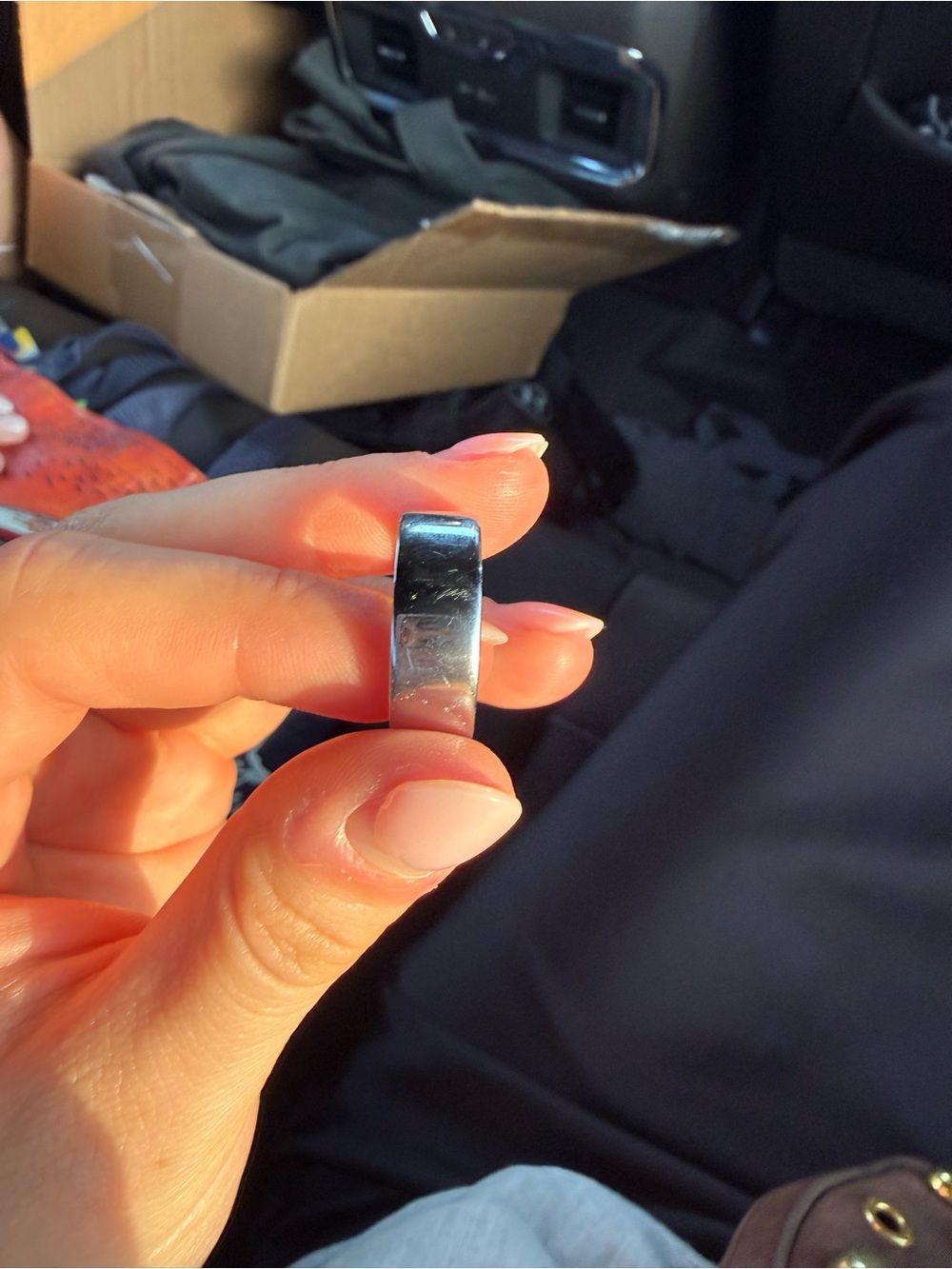 Oura Ring 4th Generation | Silver | Size 7